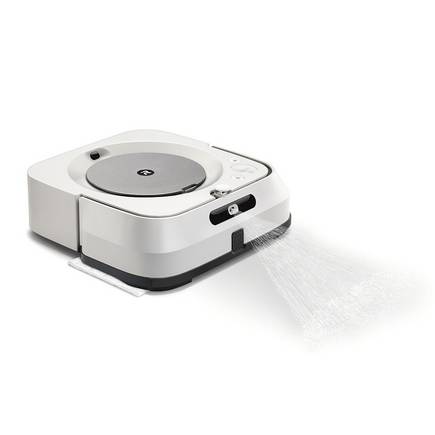 Robot nettoyeur IROBOT BRAAVA JET M6 + 2 flacons de solution de