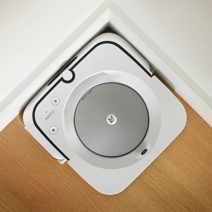 iRobot® Braava® Jet m6134 Robot laveur de sols - Connecté WiFi -  Pulvérisateur de haute précision sur marjanemall aux meilleurs prix au Maroc